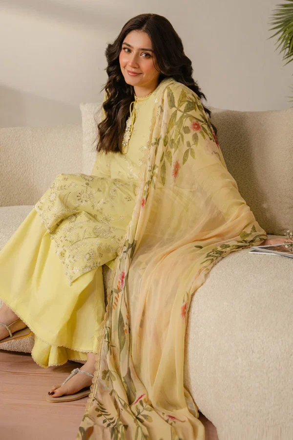 SERA X CS LAWN EMBROIDERED SY-024 - Image 2