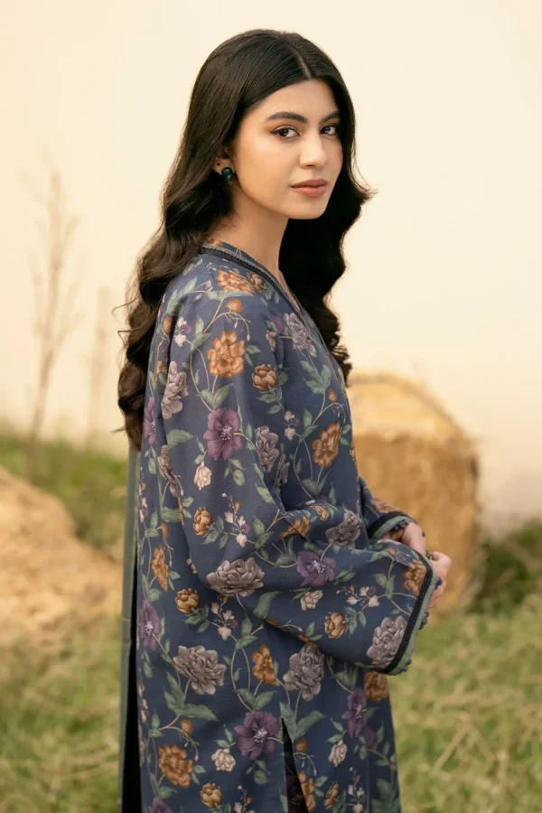 SERA X BAROQUE KHADDAR PRINTED - Image 2