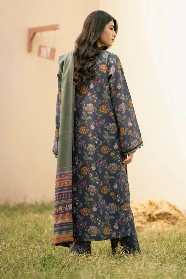 SERA X BAROQUE KHADDAR PRINTED - Image 4