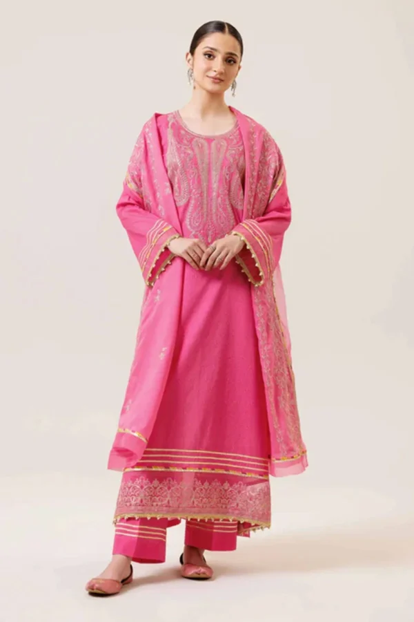 SERA X NISHAT DHANAK EMBROIDERED TY-502 - Image 3